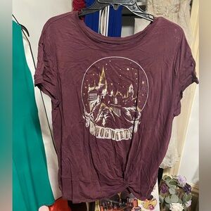 Women's Plus Size Harry Potter Maroon Graphic Tee